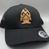 Arrow Head Leather Patch Hat