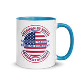 American by Birth, Squirrelly by Choice Mug