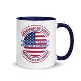 American by Birth, Squirrelly by Choice Mug