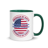 American by Birth, Squirrelly by Choice Mug