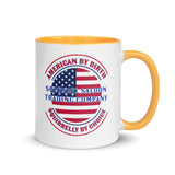 American by Birth, Squirrelly by Choice Mug