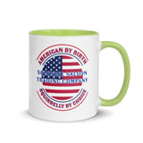 American by Birth, Squirrelly by Choice Mug