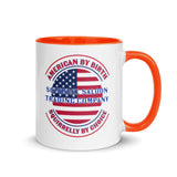 American by Birth, Squirrelly by Choice Mug