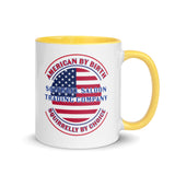 American by Birth, Squirrelly by Choice Mug