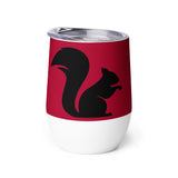 Squirrel Compass Wine Tumbler