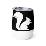 Squirrel Compass Wine Tumbler