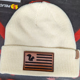 SSTC Leather Patch Beanie