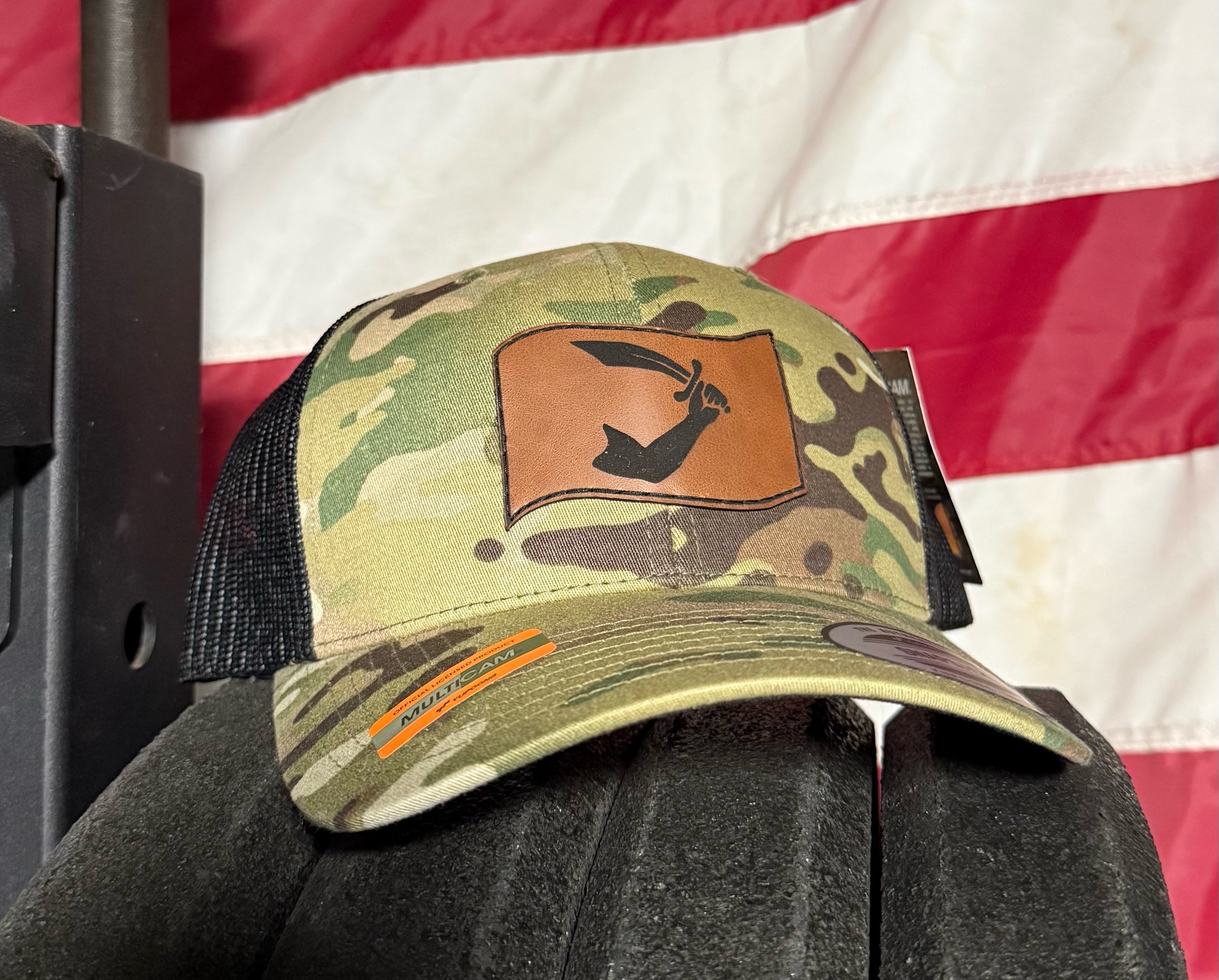 Tew Leather Hat (Rectangle)