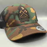 Arrow Head Leather Patch Hat