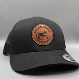 SSTC Bone Squirrel Leather Patch Hat