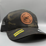 SSTC Bone Squirrel Leather Patch Hat
