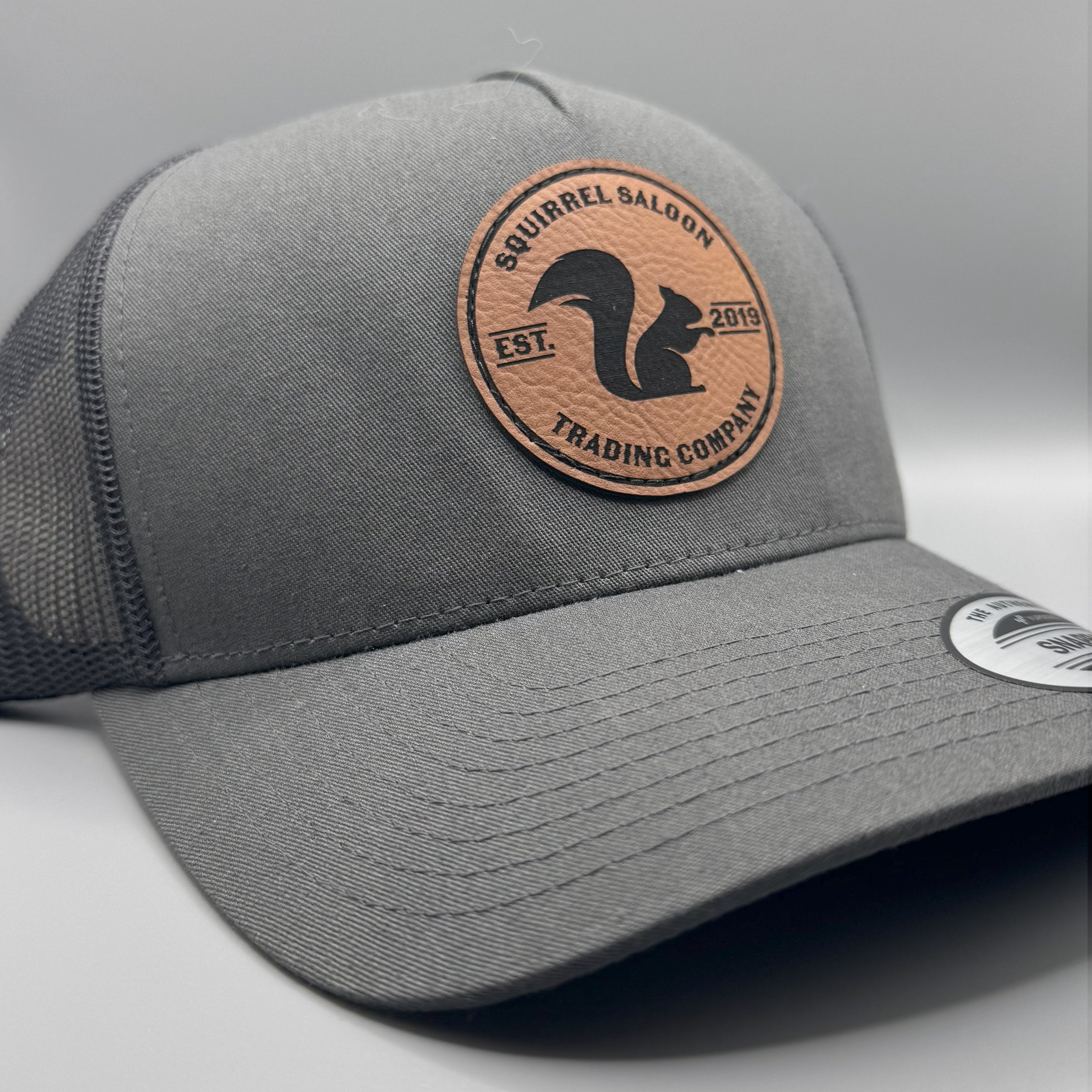 SSTC Leather Trucker Hat
