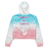 Virginia is for Squirrels Women’s Cropped Windbreaker Jacket