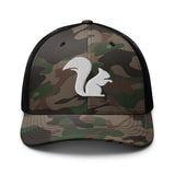 Squirrel Camou trucker hat