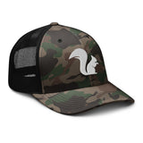 Squirrel Camou trucker hat