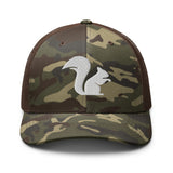 Squirrel Camou trucker hat