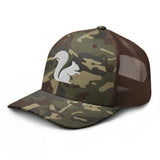 Squirrel Camou trucker hat