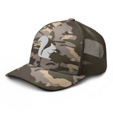 Squirrel Camou trucker hat