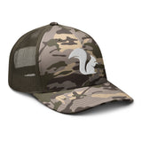 Squirrel Camou trucker hat