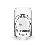 East Coast Treehouse Can-shaped glass