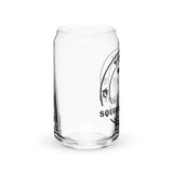 West Coast Squirrel Summer Can-shaped glass