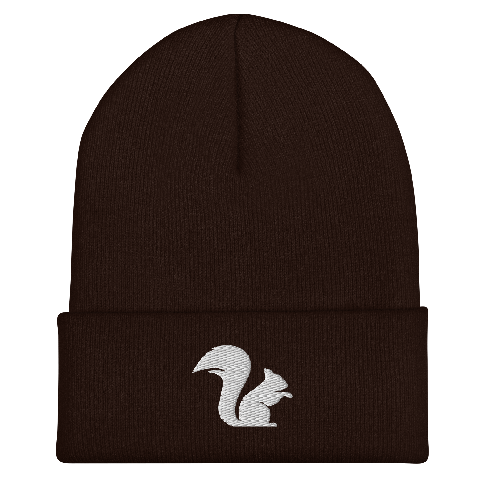 Big Squirrel Cuffed Beanie