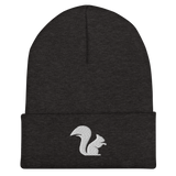 Big Squirrel Cuffed Beanie
