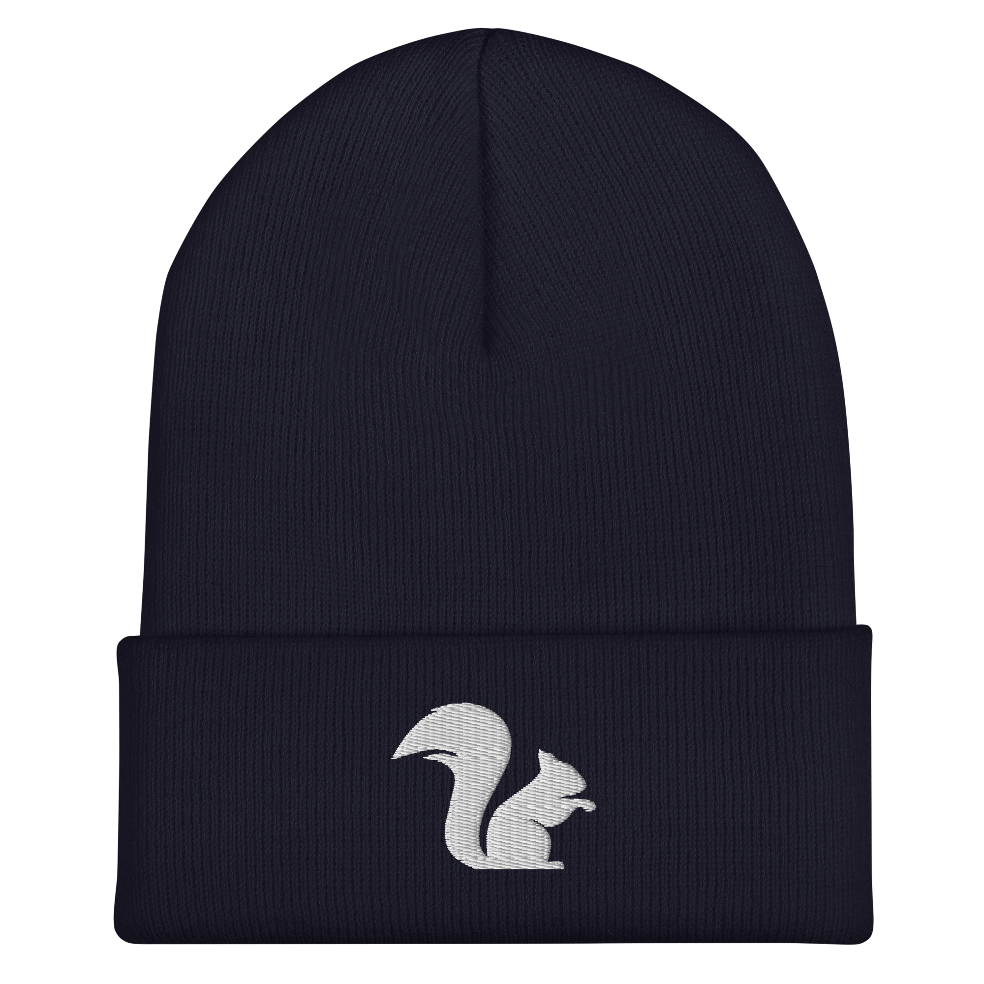 Big Squirrel Cuffed Beanie