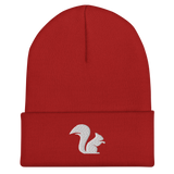 Big Squirrel Cuffed Beanie