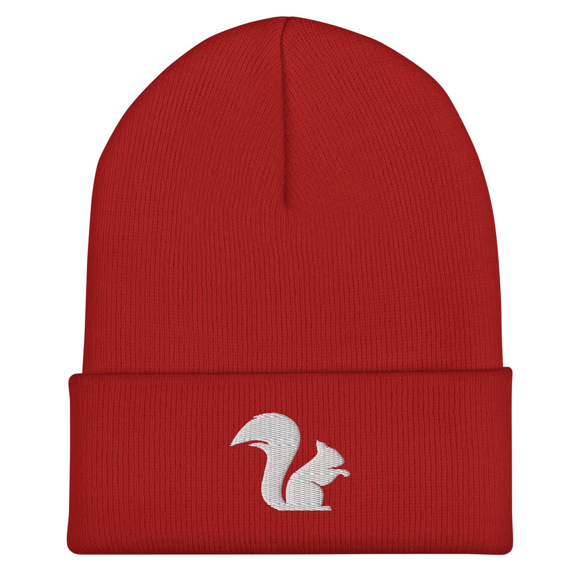 Big Squirrel Cuffed Beanie