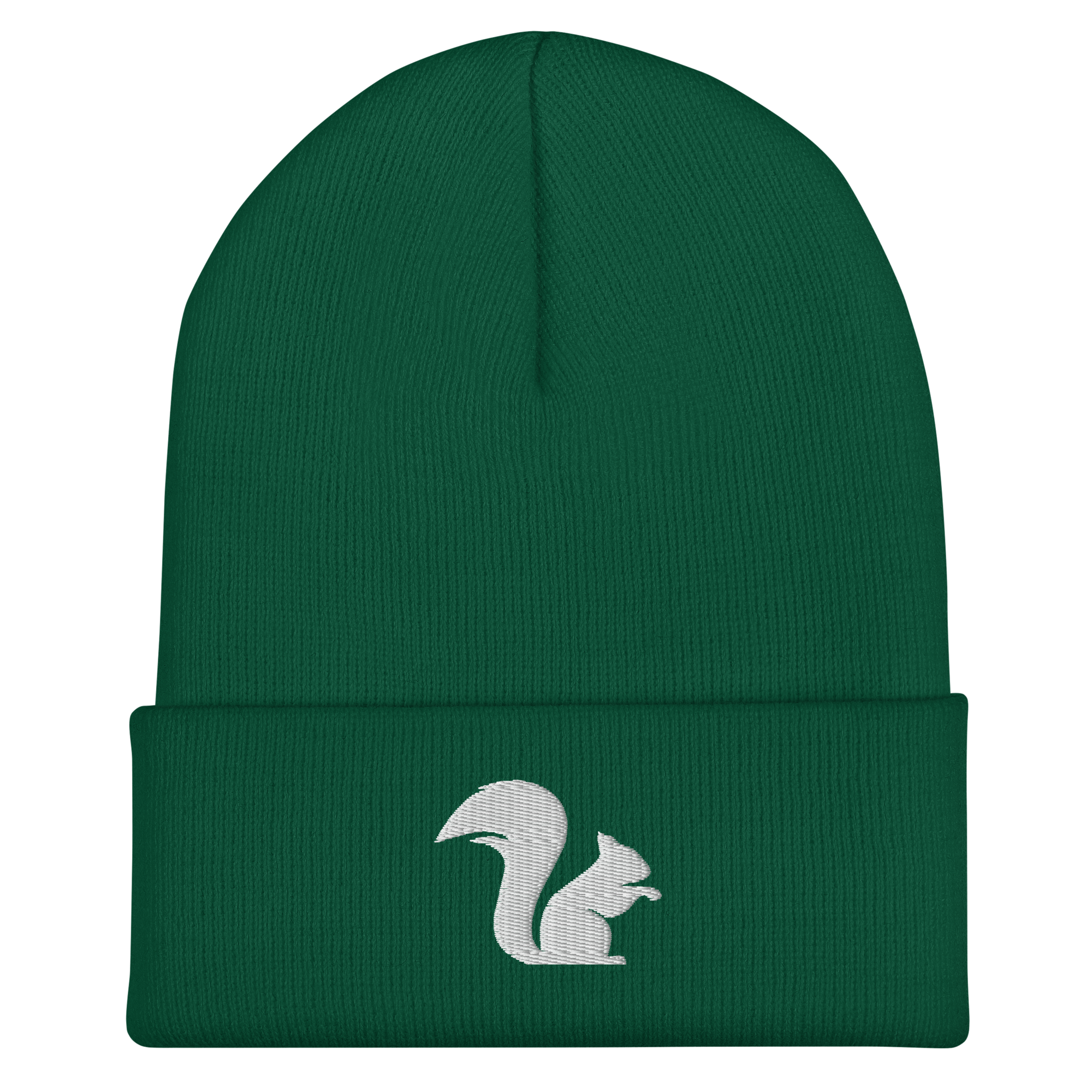 Big Squirrel Cuffed Beanie