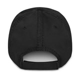 Blacked Out Allied Squirrel Distressed Dad Hat