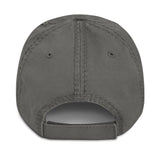 Blacked Out Allied Squirrel Distressed Dad Hat