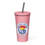 Mile High Squirrel Insulated tumbler with a straw