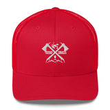 Crossed Hatchets Trucker Cap