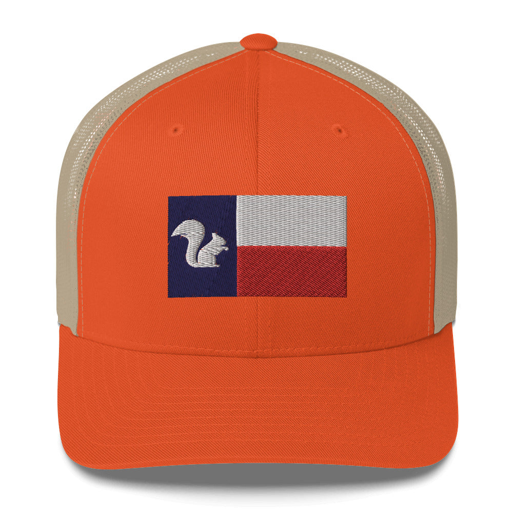 The Lone Squirrel Trucker Cap