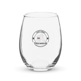 East Coast Treehouse Stemless wine glass