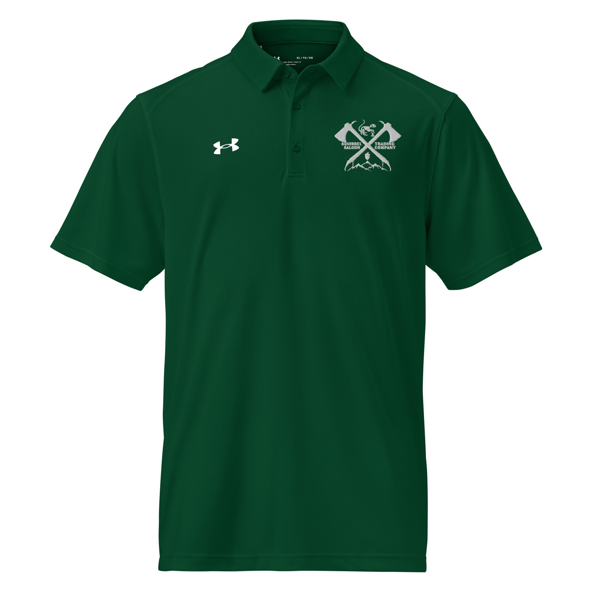 Crossed Hatchets Under Armour® men's polo