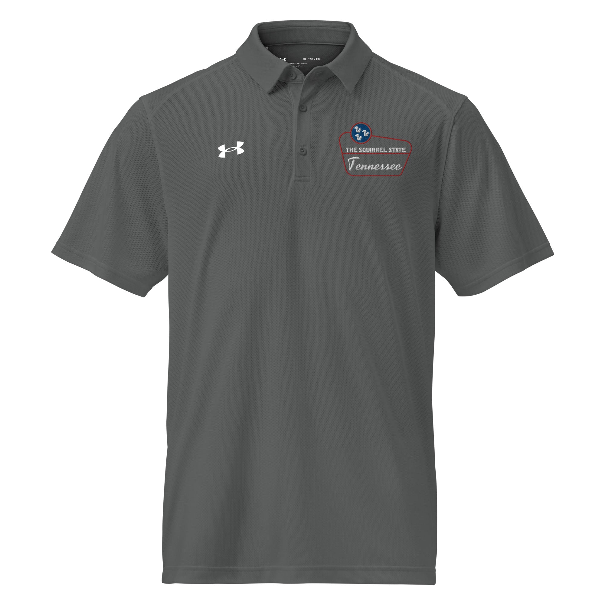 The Squirrel State Under Armour® men's polo