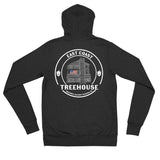 East Coast Treehouse zip hoodie