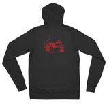 Bone Squirrel zip hoodie