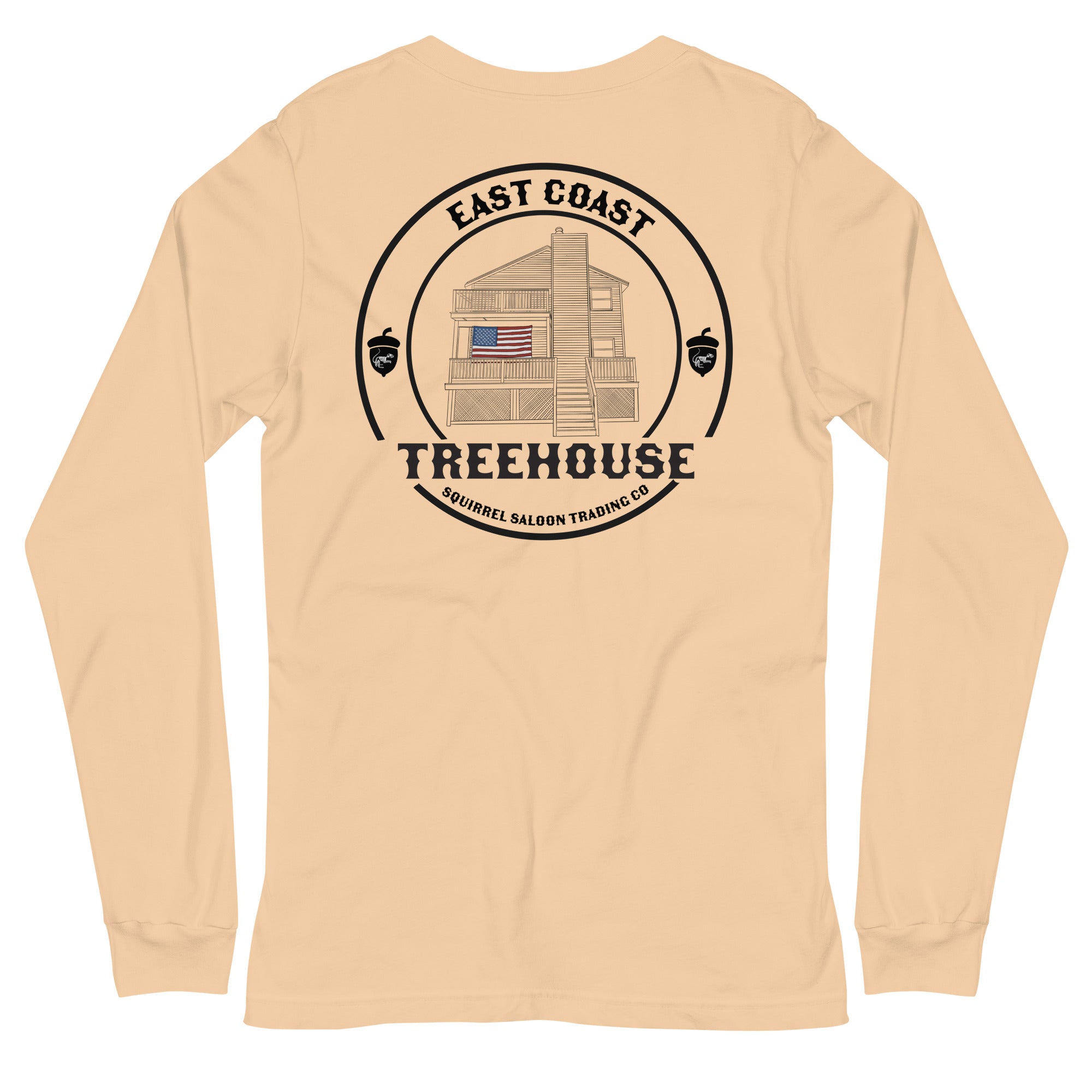 East Coast Treehouse Long Sleeve Tee