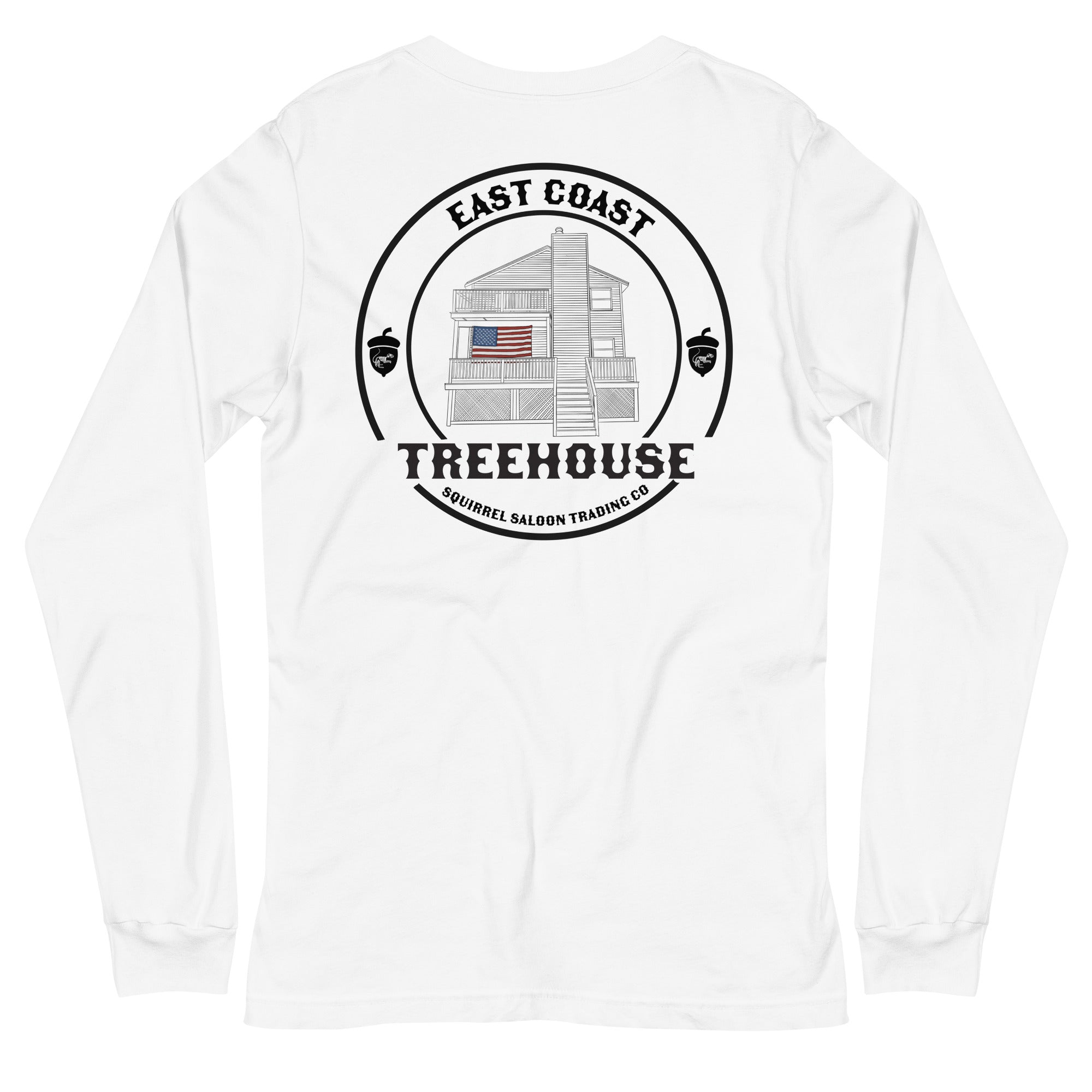 East Coast Treehouse Long Sleeve Tee