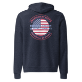 American By Birth, Squirrelly By Choice hoodie