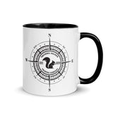 Squirrel Compass Mug