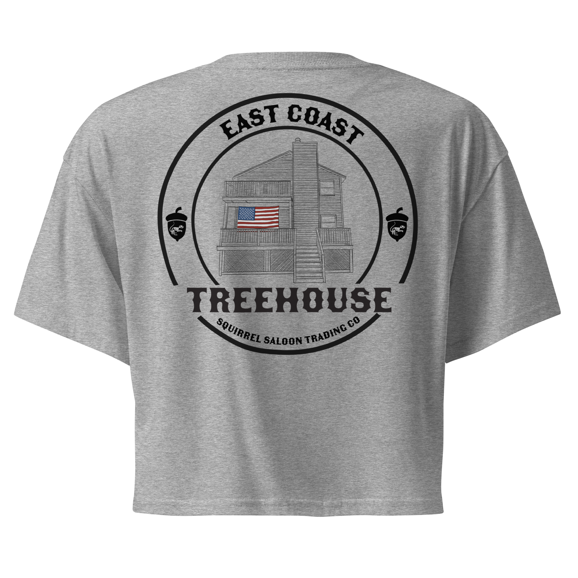 East Coast Treehouse crop top