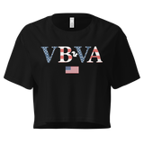Old Glory VB crop top