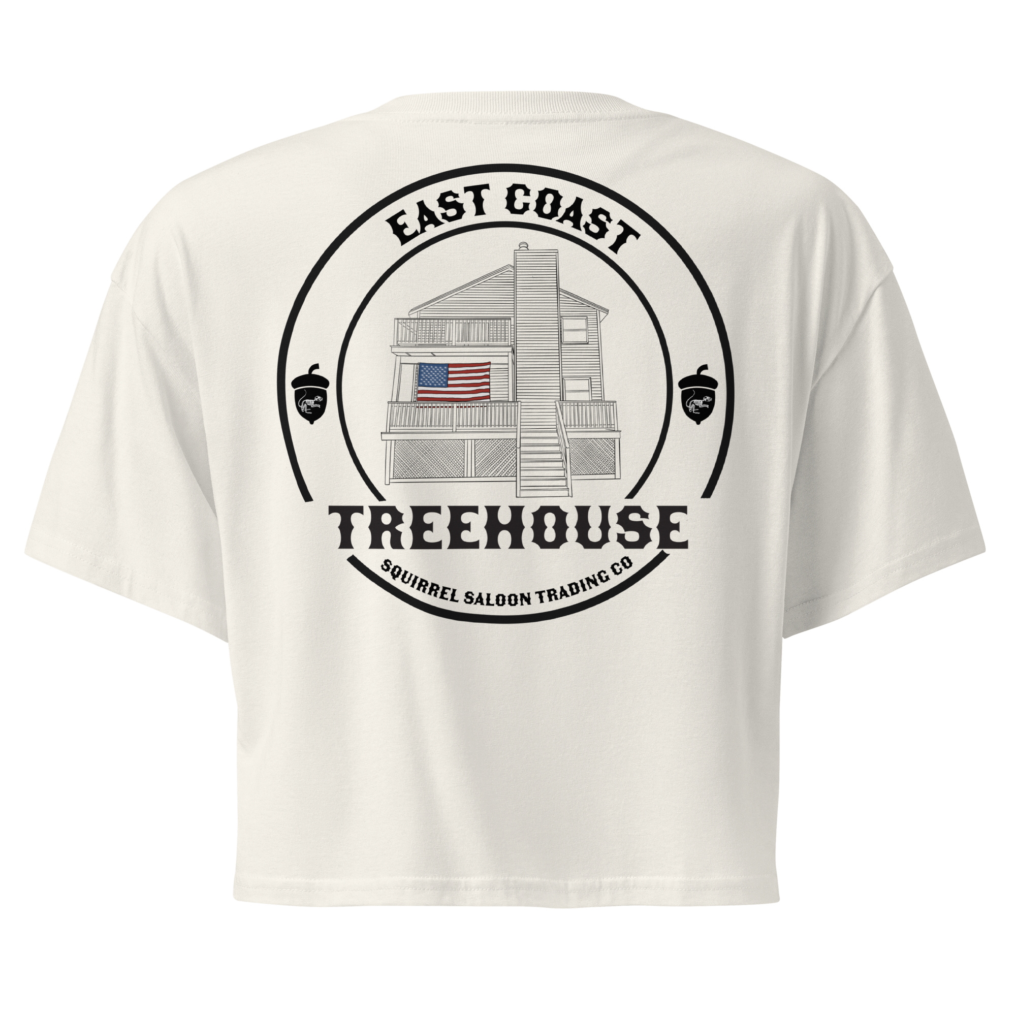 East Coast Treehouse crop top