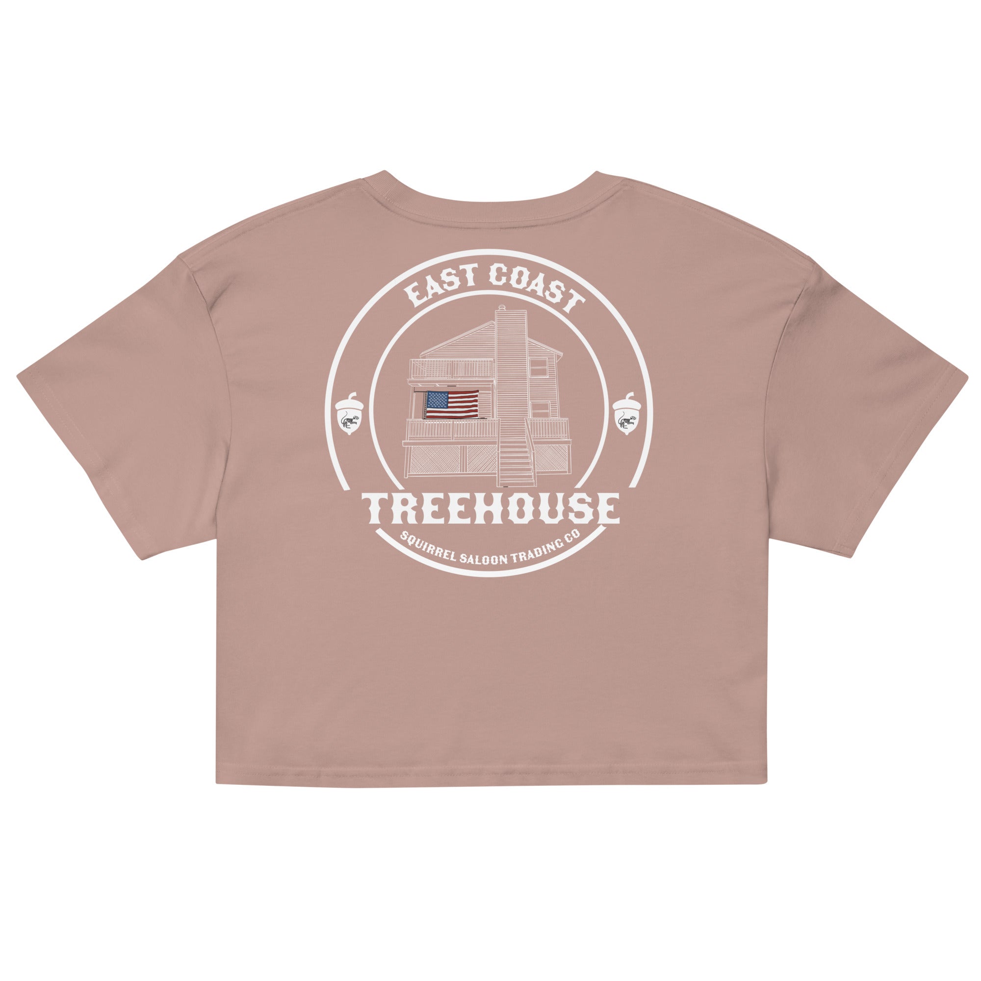 East Coast Treehouse v3 Women’s crop top