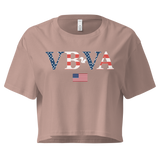 Old Glory VB crop top